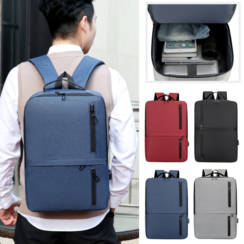 Custom Logo Outdoor Business Laptop Bag Travel Backpack Mochila de negocios anti robo Anti Theft Business USB Travel Backpack