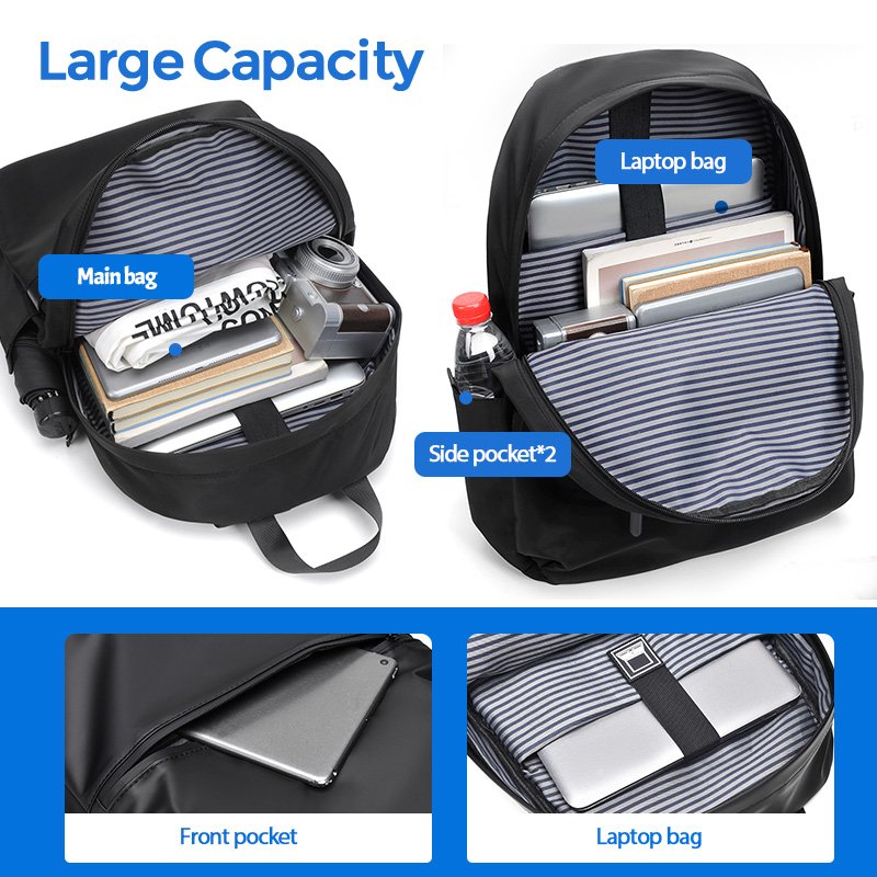 Custom logo sac a dos men travel university sport large capacity waterproof usb mochilas bagpack laptop back pack bag backpack