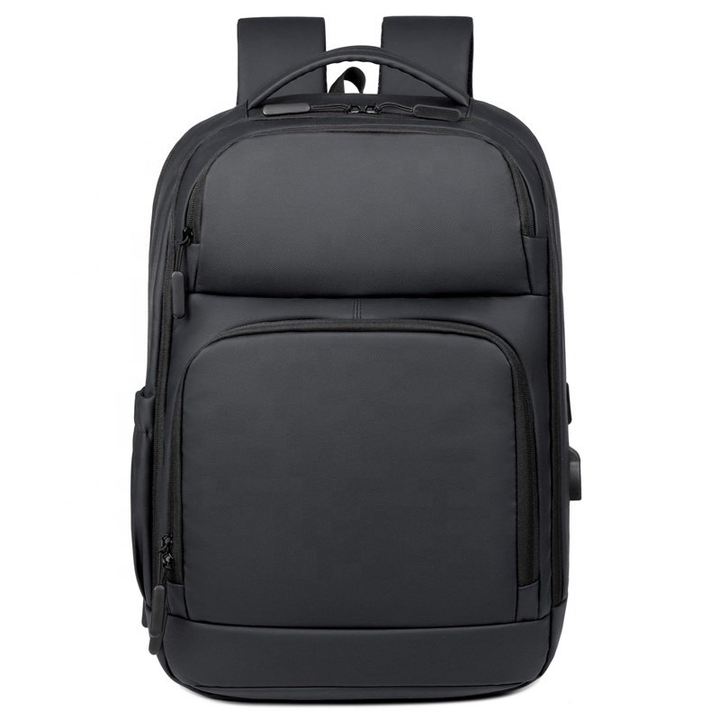 Man Back Pack School Bag Anti Theft Large Laptop Backpack with Usb Custom Logo Waterproof Polyester OEM ODM Service Oxford Male