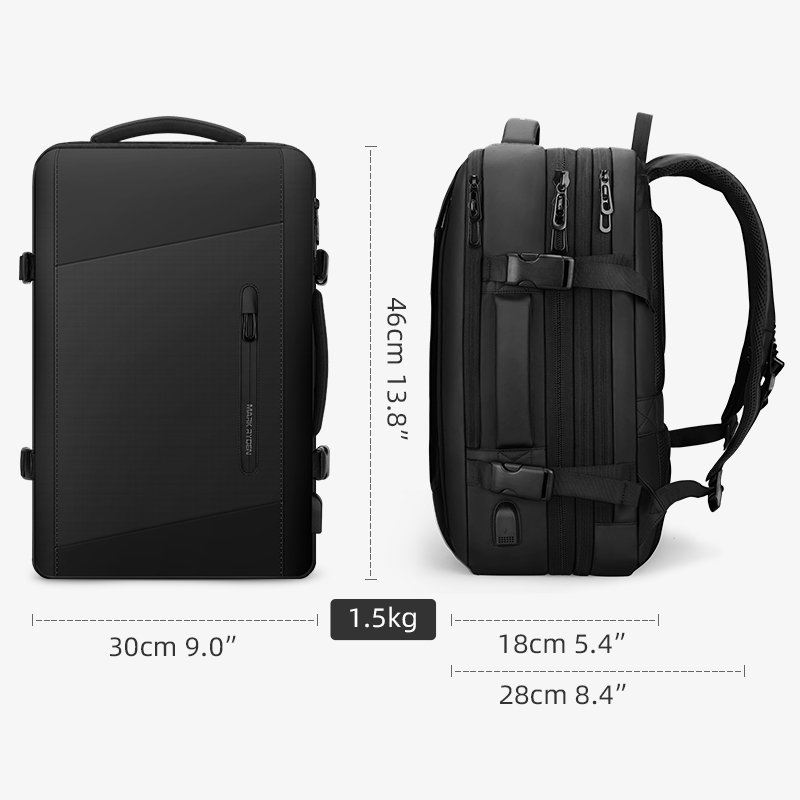Mark Ryden Laptop Backpacks usb charging carry on backpack school bags business Customizable man backpack laptop bags MR9299_KR