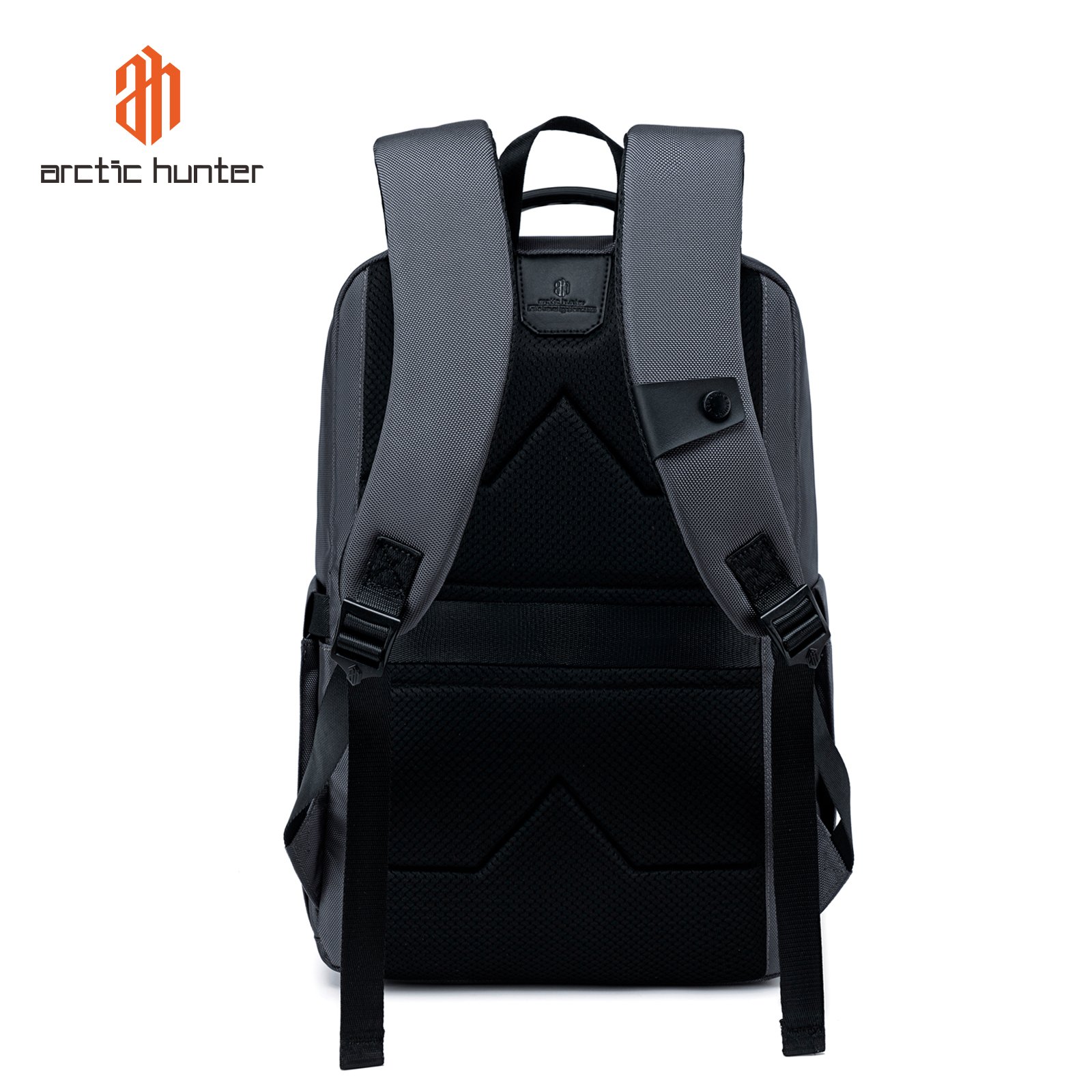arctic hunter Customizable Travel Laptop Backpack Men Business Bag USB Charging Port Zipper Waterproof Notebook smart Backpacks