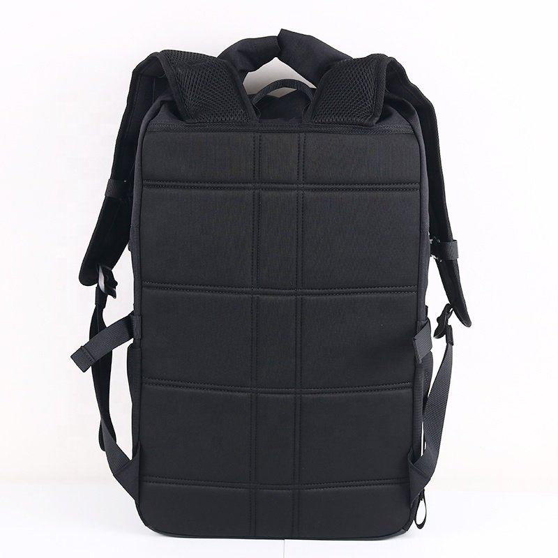 CHANGRONG Custom Roll Top Waterproof School Backpack with Laptop Compartment