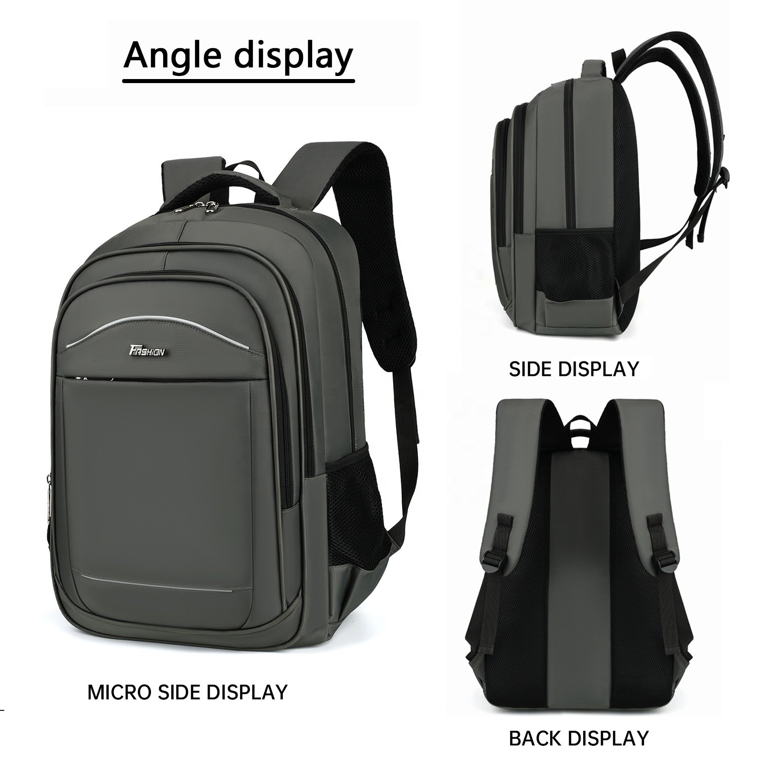 HAIBOWY Large Capacity Waterproof Men's Laptop Backpack for Travel