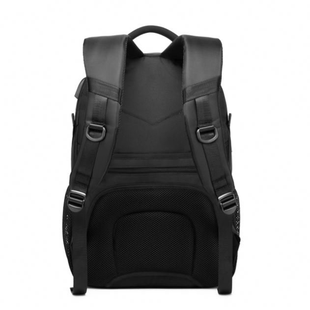 Waterproof Pack Polyester Usb Plug Durable Wholesale Customized Black Oem Bearky Business Mens Back Backpack Laptop Bags