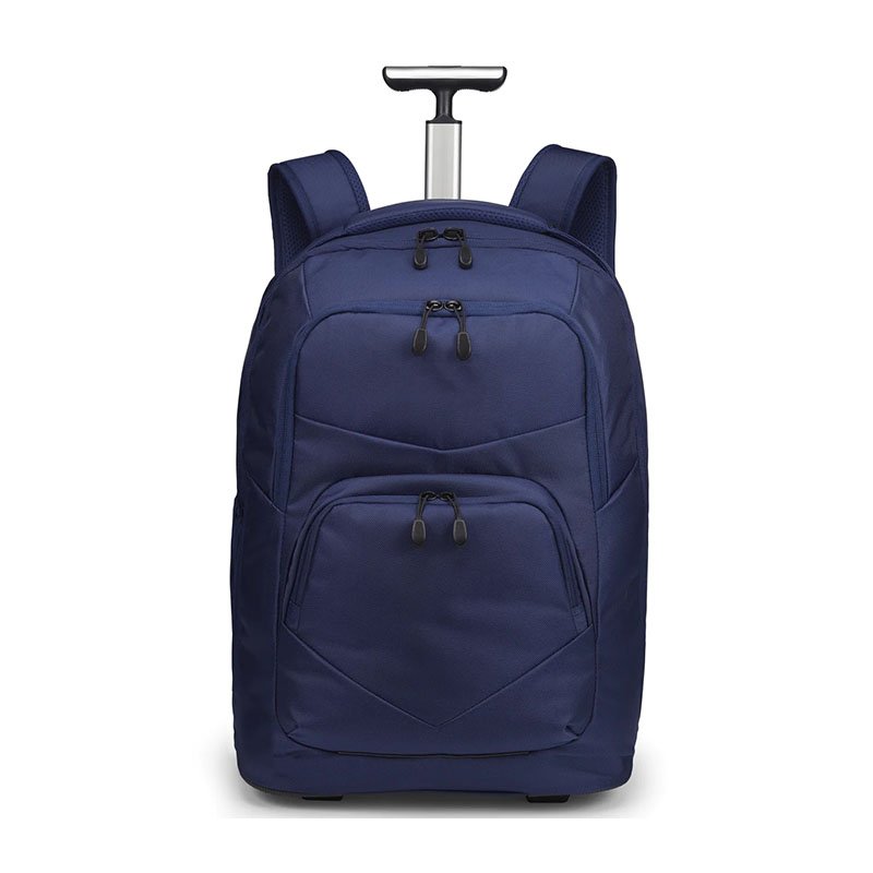 Custom Waterproof Carry on Luggage Business Computer Bag Durable Trolley Suitcase Wheeled Rolling Laptop Backpack for Men