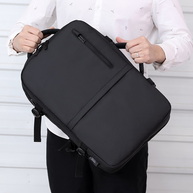 Hot Sale Supplier Custom Logo Travelling Stylish Luxury Laptop Backpack Bag With Side Pockets