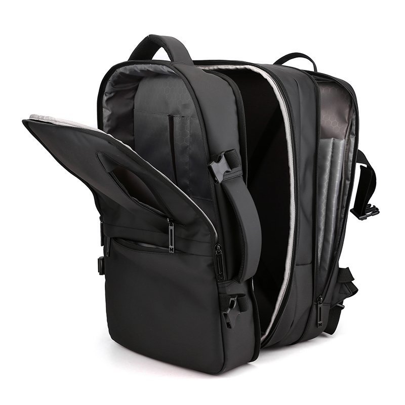 Hot Sale Supplier Custom Logo Travelling Stylish Luxury Laptop Backpack Bag With Side Pockets