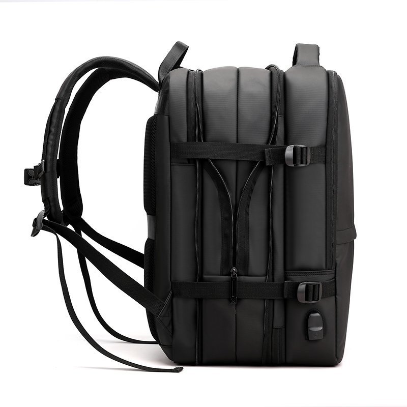 Hot Sale Supplier Custom Logo Travelling Stylish Luxury Laptop Backpack Bag With Side Pockets