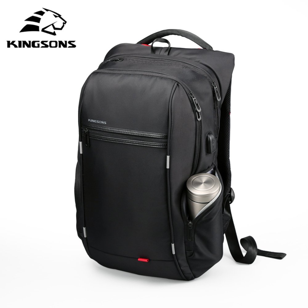 Kingsons top seller outdoor travel bag high quality durable polyester waterproof smart storage 15.6 inches laptop backpacks
