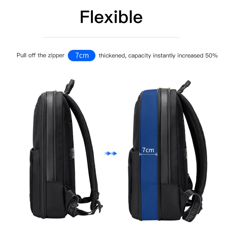 Arctic Hunter Expandable Back Pack Wholesale Business Custom Waterproof Smart Bagpack Laptop Bags Men Backpack Leather Laptop