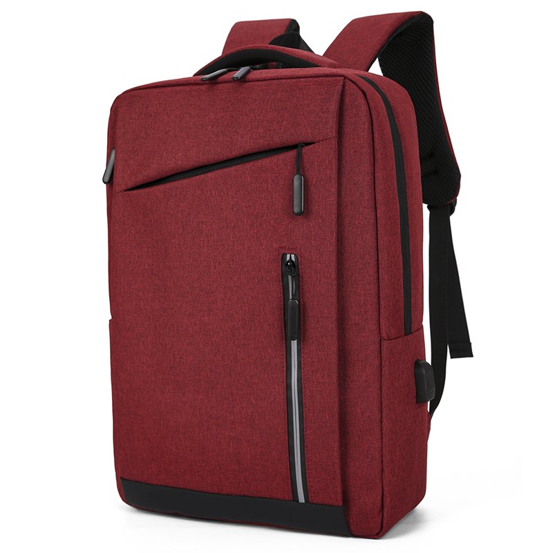USB Charger Backpack Smart Laptop Backpack Bag Simple Custom Logo Nylon Unisex Backpack