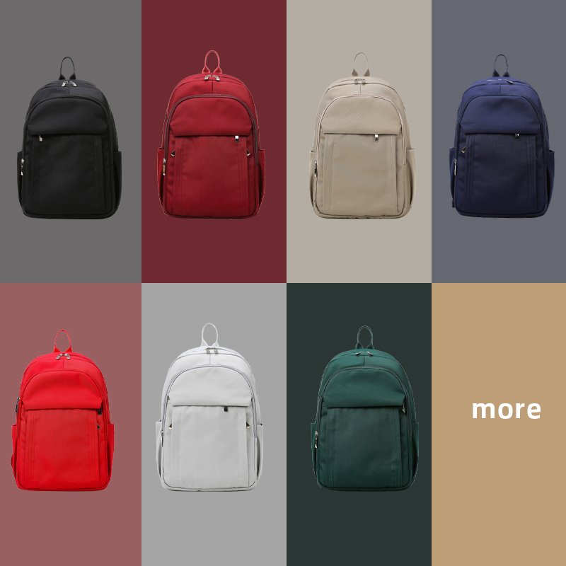 Wholesale Unisex Fashion Waterproof Laptop Backpack Oxford Material with Nylon Lining Business Zipper Closure