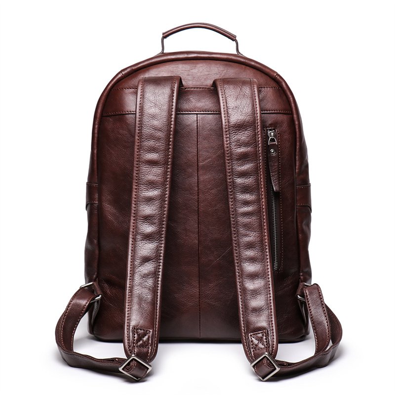 High quality men bag leather laptop case laptop backpacks luxury Fashion Trend computer office backpack for men