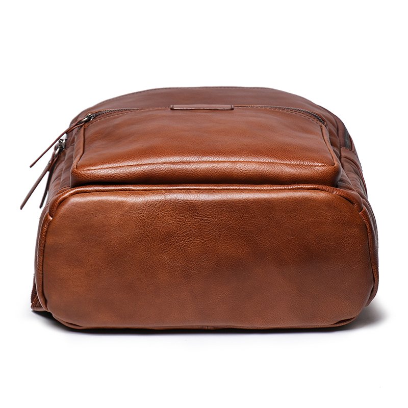 High quality men bag leather laptop case laptop backpacks luxury Fashion Trend computer office backpack for men