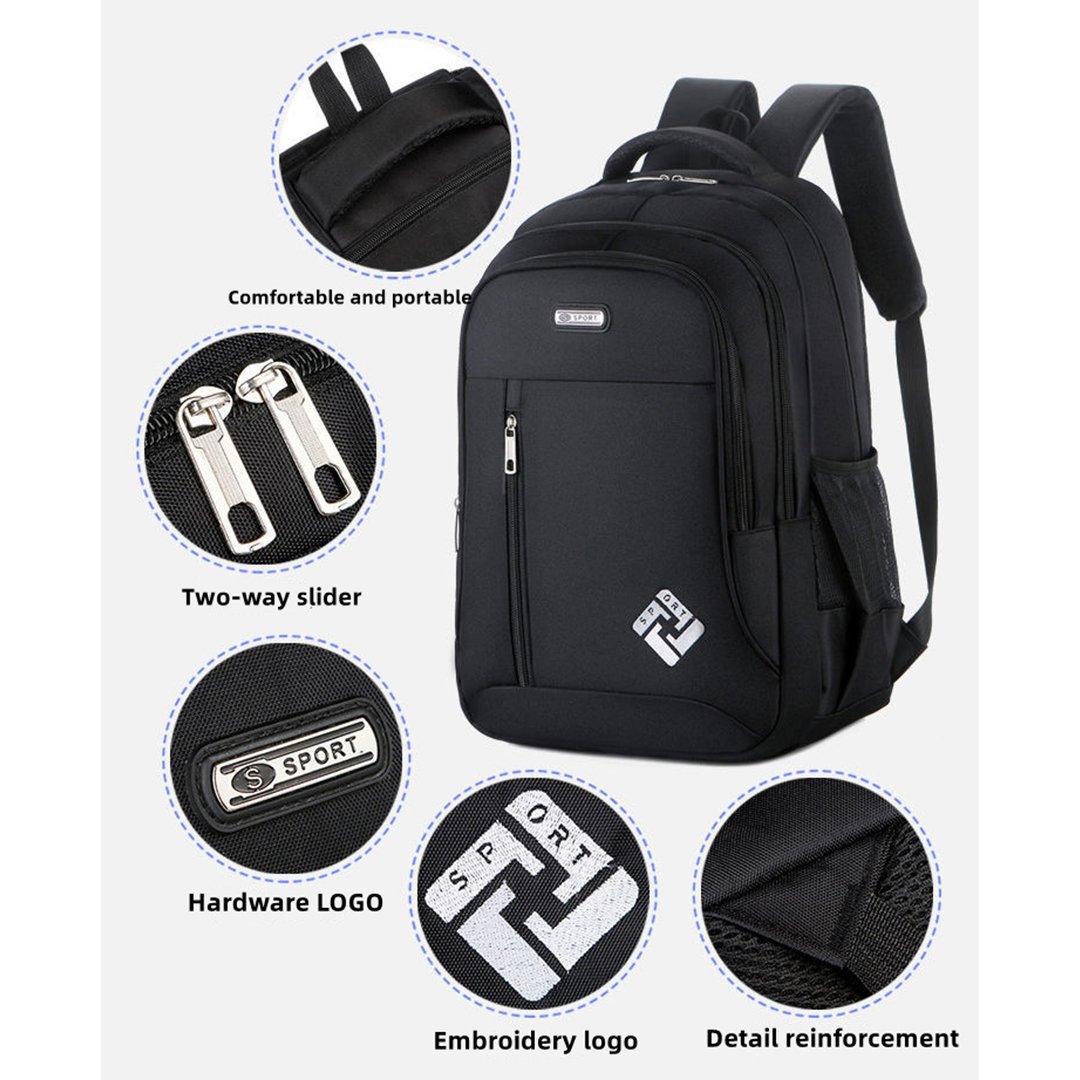 YOUK Hot Selling Custom Logo Large Capacity Waterproof School Travel Backpack Fashionable Business Laptop Bag for Kids with LOGO