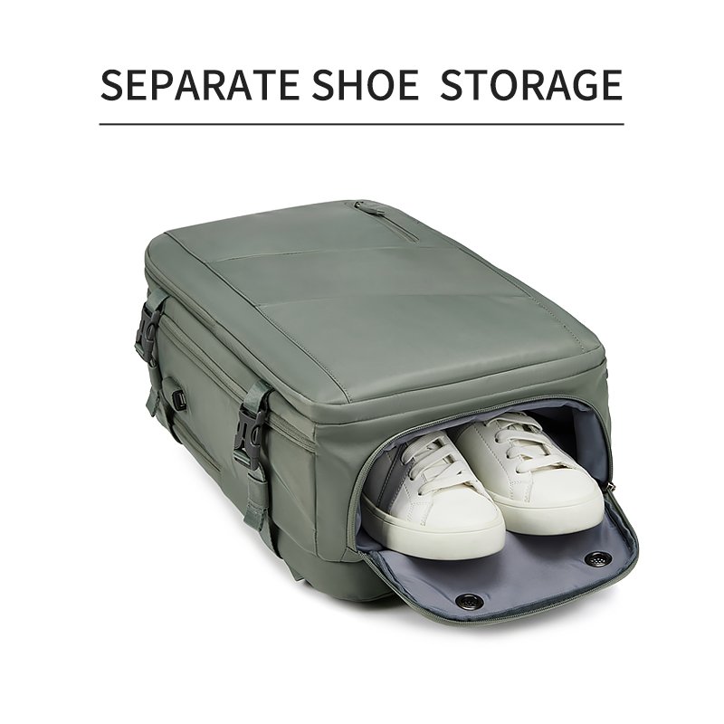 2023 Custom Men Woman Travelling USB Recharging Buckle 16 Inches Backbag Business Waterproof Laptop Backpack Bag