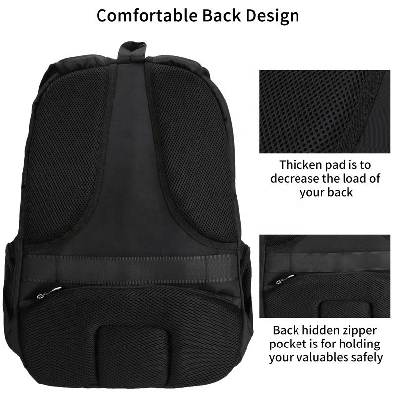 Suppliers men vintage business casual student travel 15.6 inch high capacity laptop backpack
