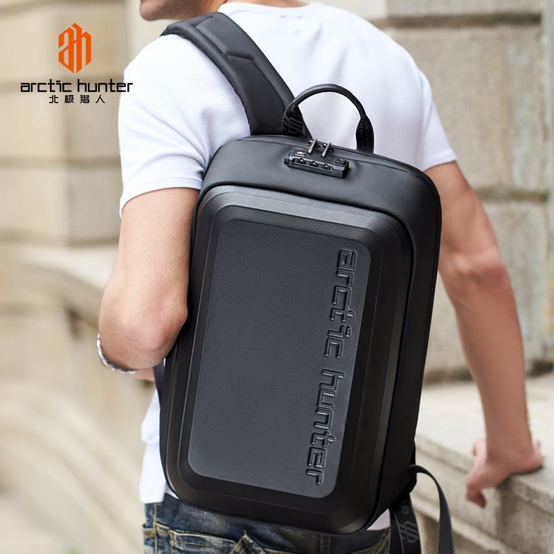 Arctic Hunter Fashion Men 17 inch Laptop Backpack USB Charging Durable School Smart Waterproof Backpack Anti Theft mochila