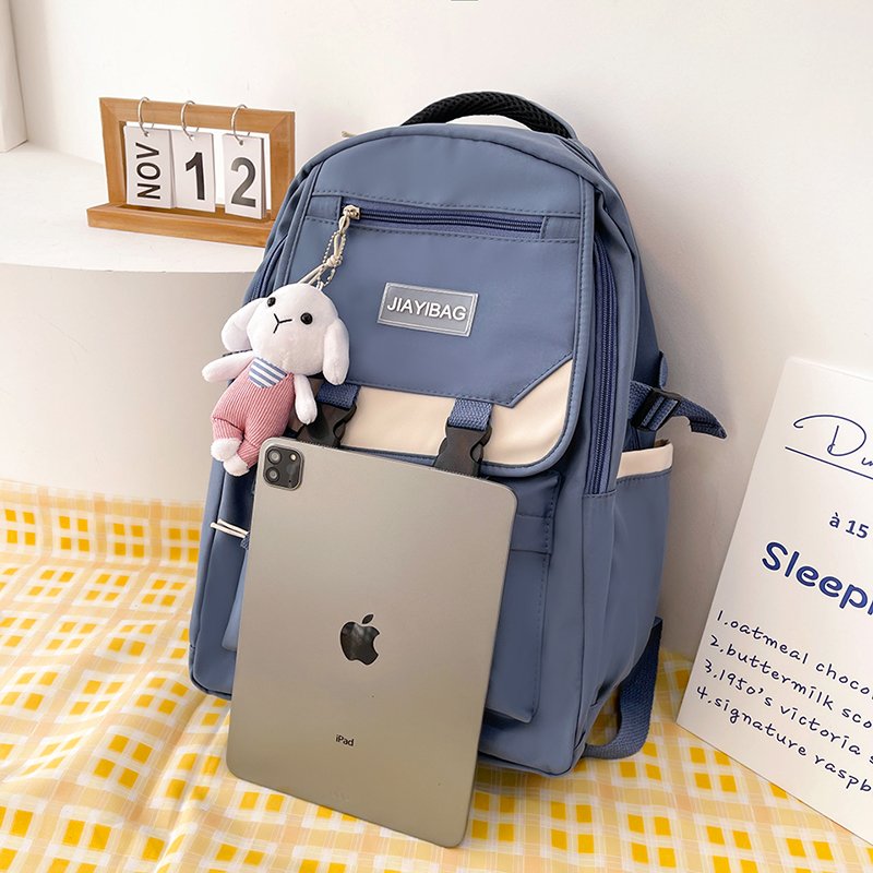 Free Sample Manufacturers Wholesale Student Backpack Campus School Bag Large Capacity Shoulder Light Backpack For Students