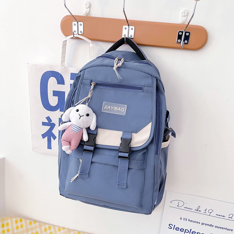 Free Sample Manufacturers Wholesale Student Backpack Campus School Bag Large Capacity Shoulder Light Backpack For Students