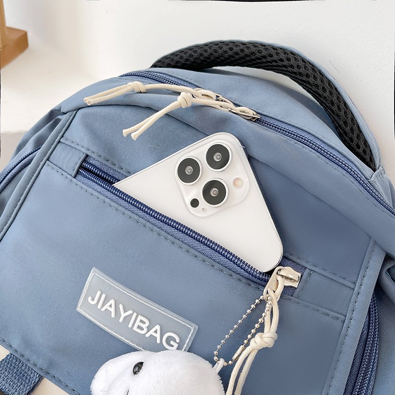 Free Sample Manufacturers Wholesale Student Backpack Campus School Bag Large Capacity Shoulder Light Backpack For Students