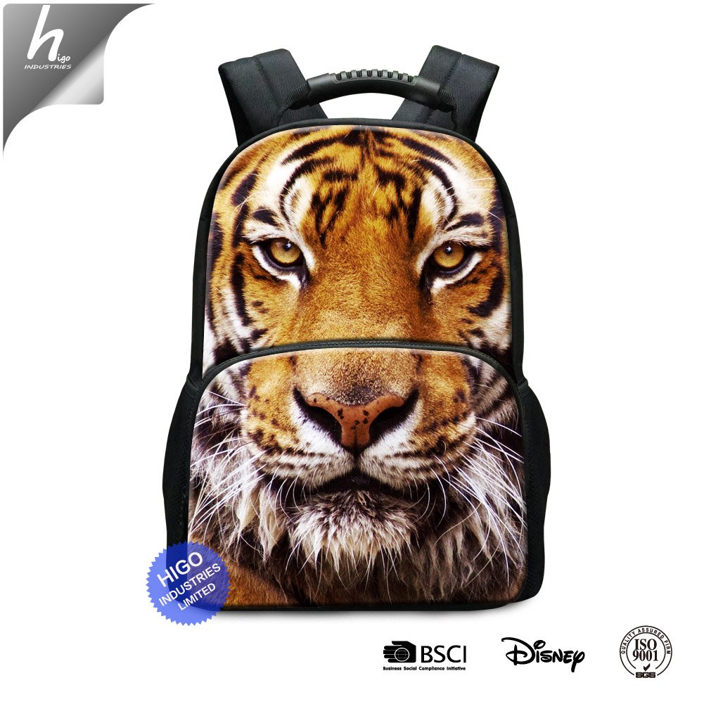 Cool Gorilla 3D Print Primary Students School Bag Teenager Girls Outdoor Backpack Laptop Computer Back Pack for College Adults