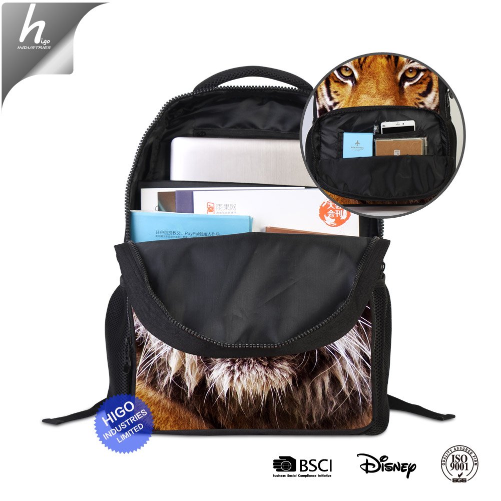 Cool Gorilla 3D Print Primary Students School Bag Teenager Girls Outdoor Backpack Laptop Computer Back Pack for College Adults
