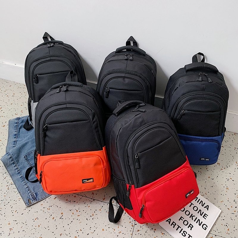 Promotion School Backpack Oxford Fabric Custom Teenager Laptop Backpack