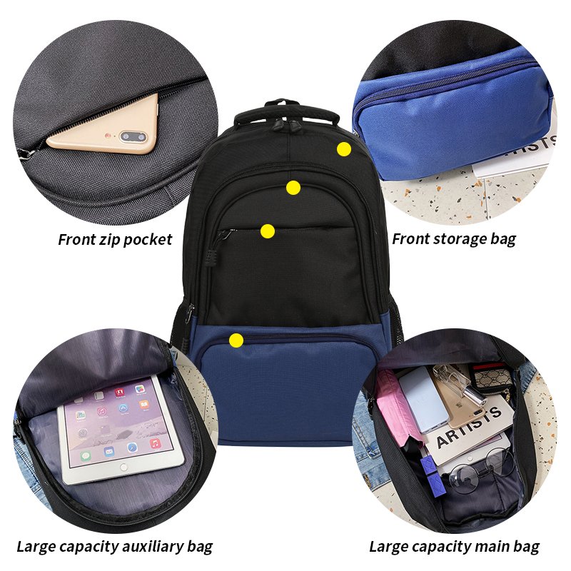Promotion School Backpack Oxford Fabric Custom Teenager Laptop Backpack