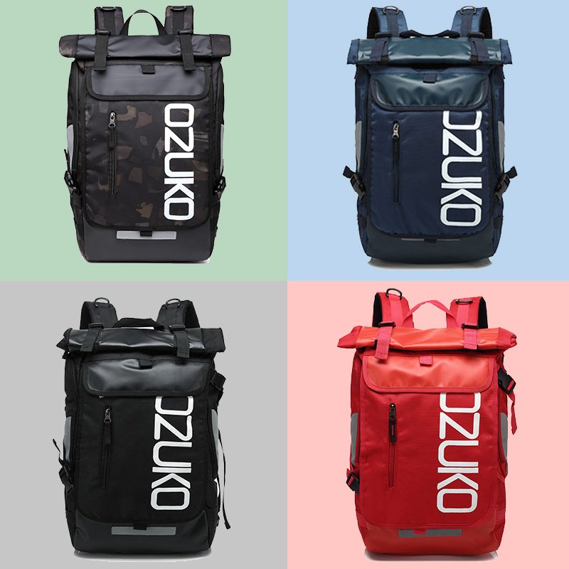 OZUKO 8020 Jiu Jitsu Backpack GYM SPORTS DESIGN OUTDOOR BACKPACK TRAVEL MEN'S CASUAL SPORTS LAPTOP BACKPACKS