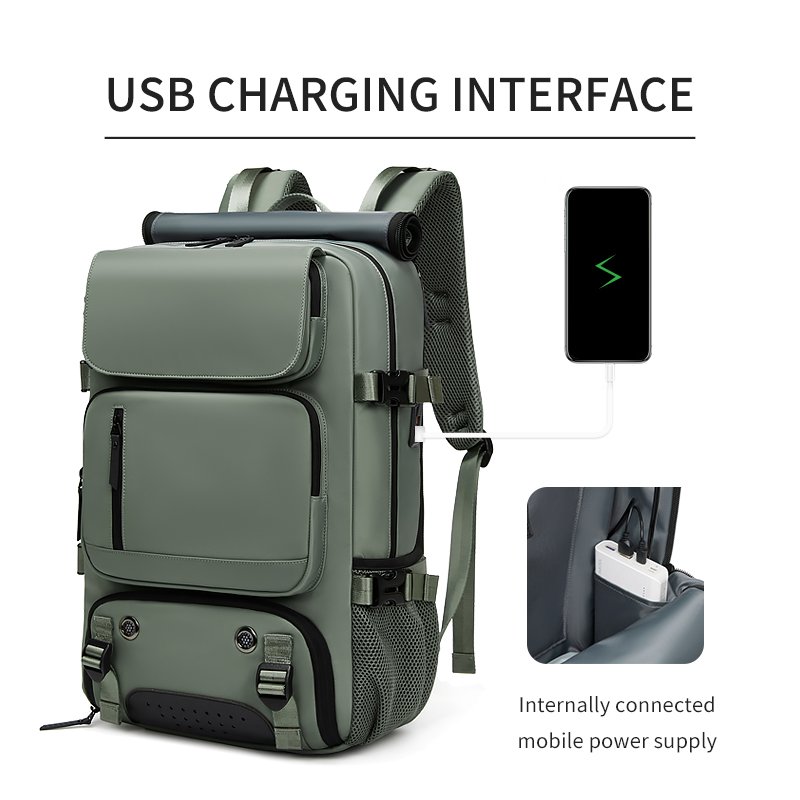 Direct Sales Reasonably Priced Women's Outdoor Backpack With USB Hiking Bag 16 In Office and Laptop Backpack-for Men