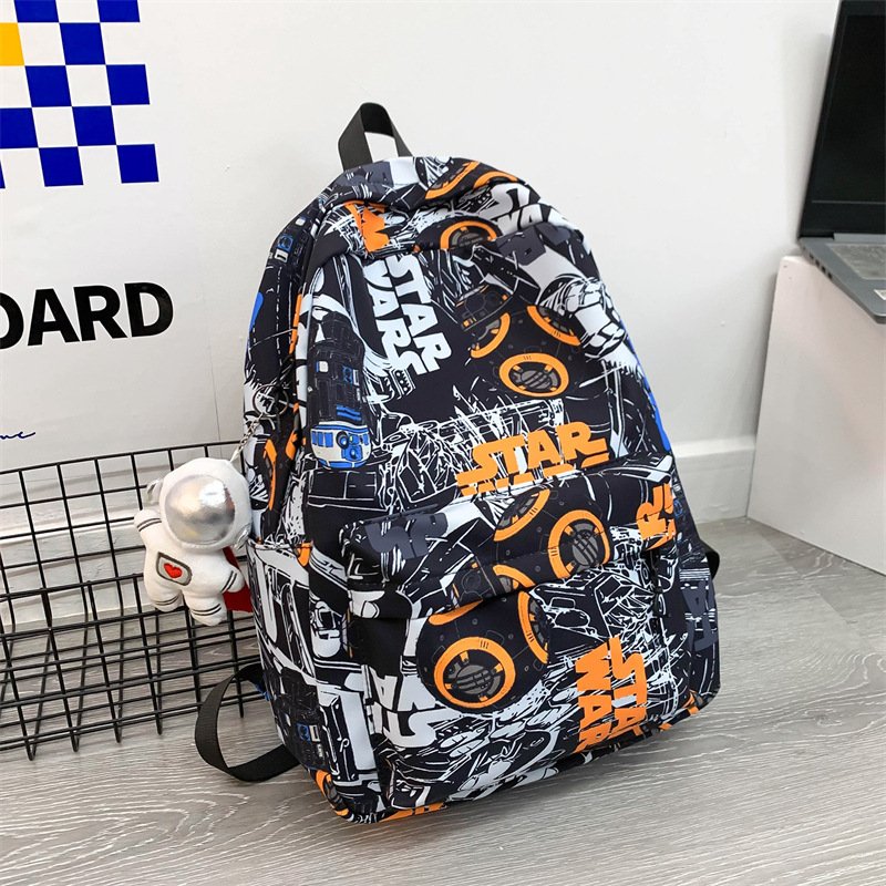 Unique Print School Backpacks Personalized School Bags Mochila Nylon Laptop Backpacks Book Bags Daily Life