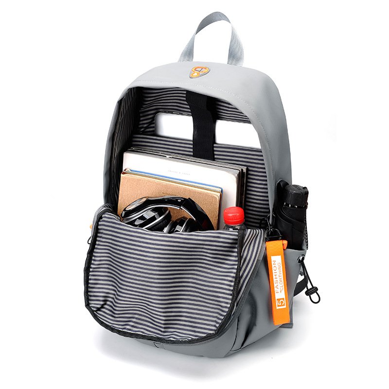 Wholesale Fashion Custom Logo Waterproof Computer Bag Laptop Backpack Business Travel Hiking Backpack with USB Charging Port