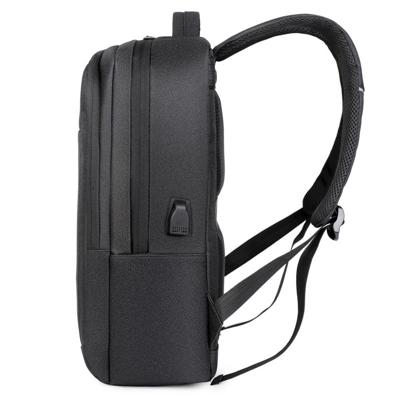 Custom Ultralight Shoulder Recycled Computer Business Bag Men's Laptop Backpack Large Capacity Student School Backpack with USB