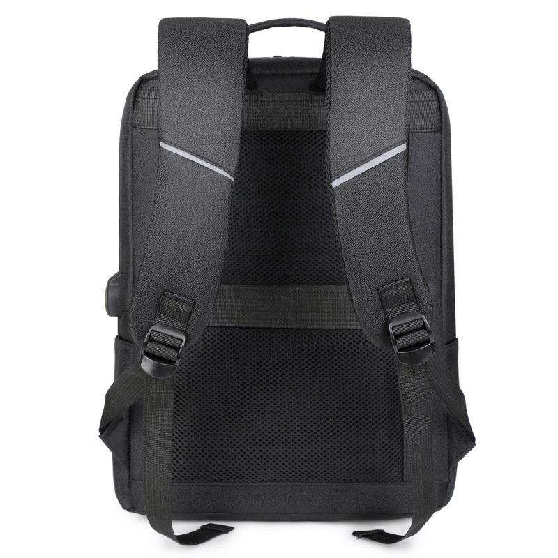 Custom Ultralight Shoulder Recycled Computer Business Bag Men's Laptop Backpack Large Capacity Student School Backpack with USB
