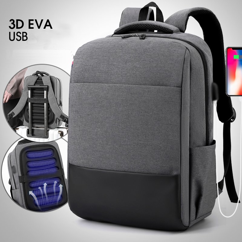 Large laptop travel backpack leisure durable laptop backpack school bags 2022 business backpack with usb port