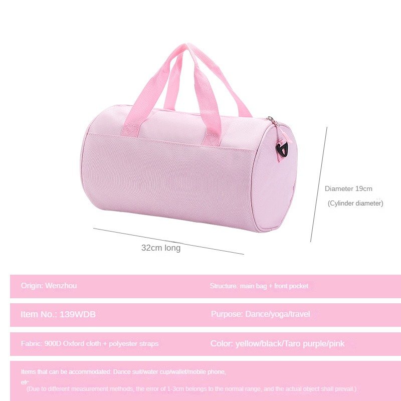 Female Children Shoulder Dance Bag Ballet Latin Male Capacity Waterproof Hip-hop Shoulder Sports Bag Custom Logo Customized Logo