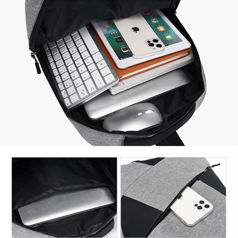 Custom Logo 3 pcs in 1 back to school schoolbag backpack for boy girl adult new USB charging bookbag laptop backpack set