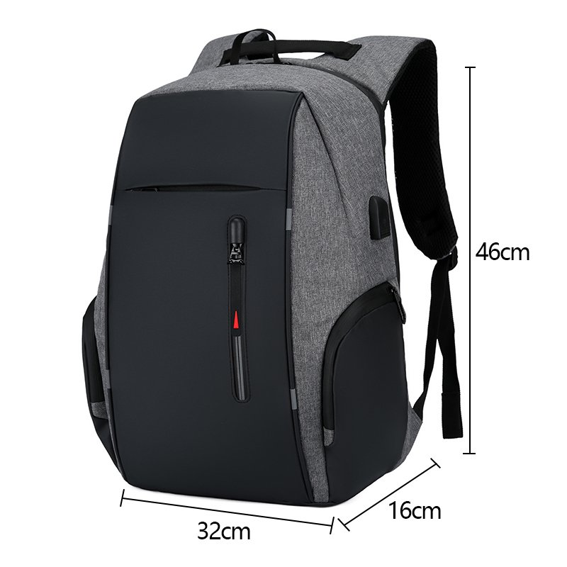 Custom Logo nylon daily life polyester travel computer waterproof 15.6 fashionable business bagpack laptop back bag backpack
