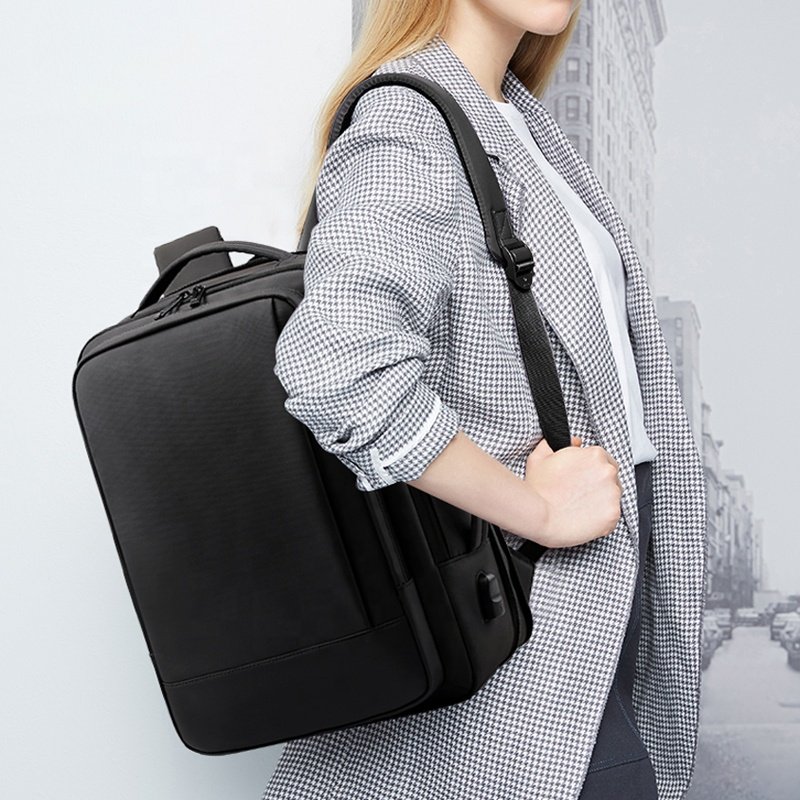 Customized large capacity waterproof backpack USB charger anti-theft smart laptop backpack