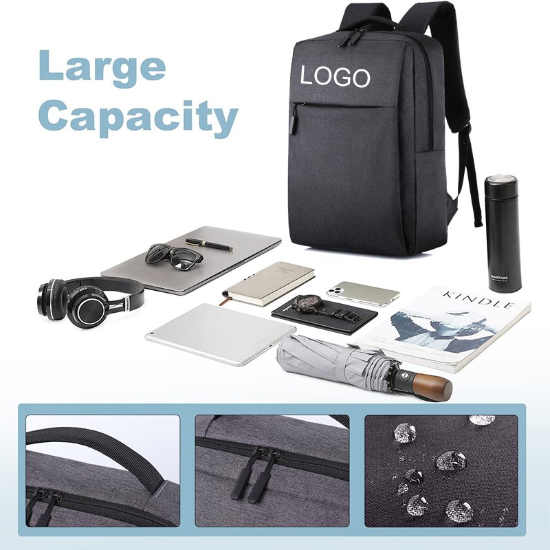 OEM Custom Logo High Quality USB Charging Port Smart Casual Sports School Travel Backpack bag Wholesale computer bag Laptop Bag