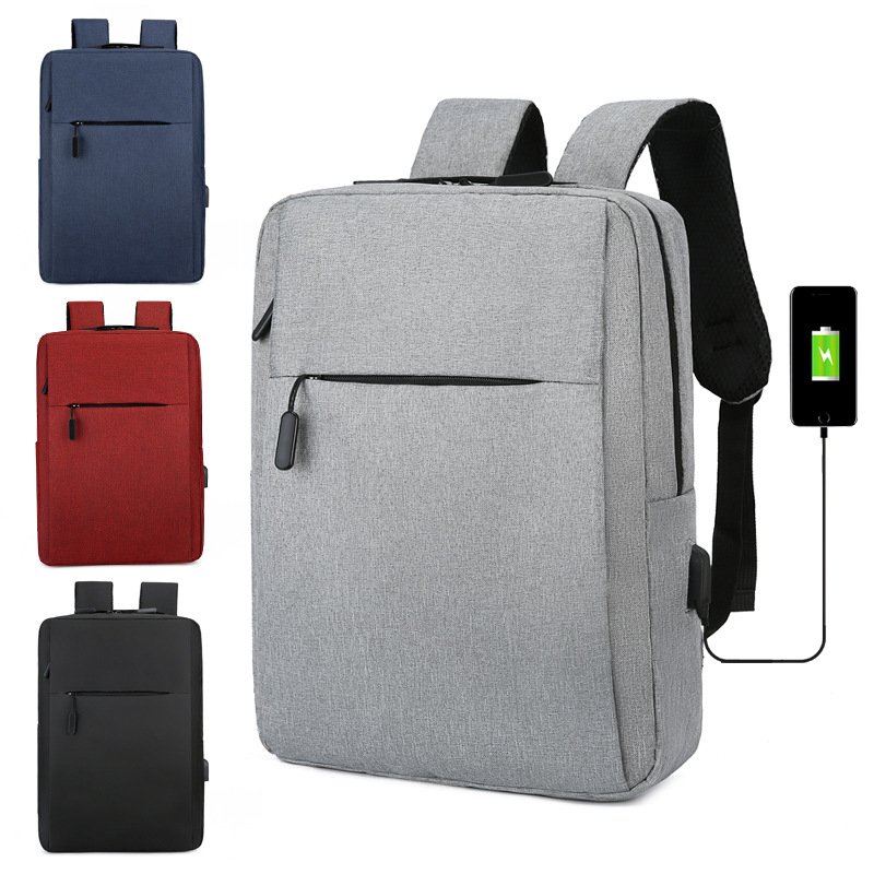 Soft Fashion Black Waterproof Custom Denim Strap Unisex Shoulder 15 6 Inch computer laptop backpack