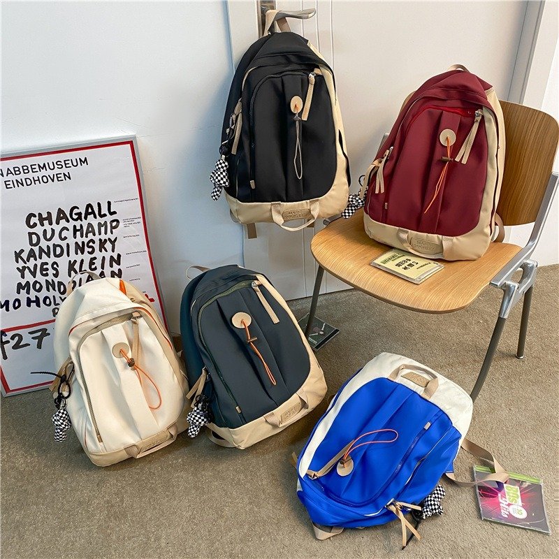 Large capacity travel laptop backpacks book bag junior high school college student schoolbag bookbag school bags