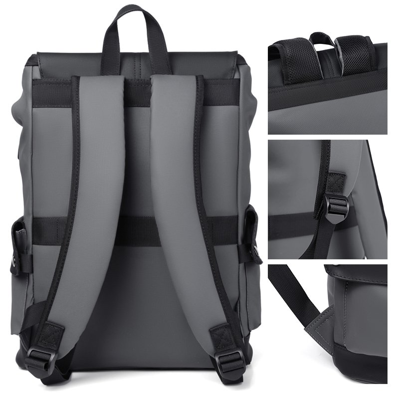 Fashion design good quality business knapsack backpack usb charging backpack school bag with OEM custom logo