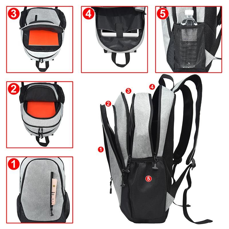 Manufacturer Wholesale Customized Anti Theft Waterproof Travel Business Backpack Business Laptop Backpack