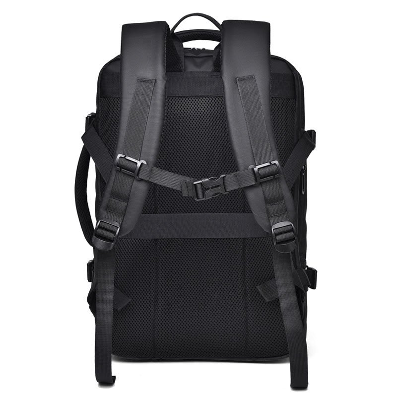 Customize 15 inch Laptop Backpack Airline Approved Business Bag Waterproof Expandable Casual Travel Backpack With USB Charging
