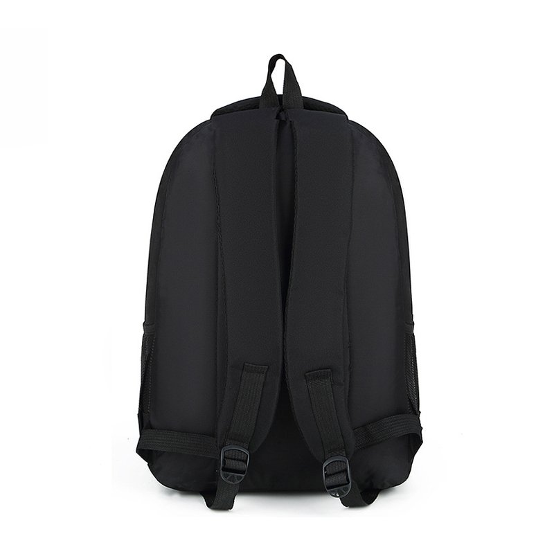 Black Vintage Business Travel Large Capacity Laptop Backpack High School Students Back Pack Durable Waterproof School Bag