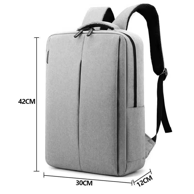 Custom Logo Nylon Polyester Student School Bags waterproof Men business Rucksack smart Laptop Backpacks with USB port