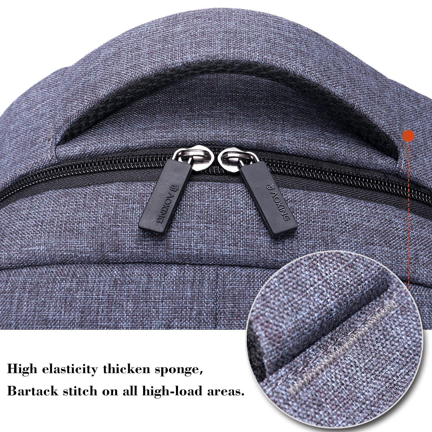 Aoking oxford quality sac a dos backpack mens back pack bags bagpack for men