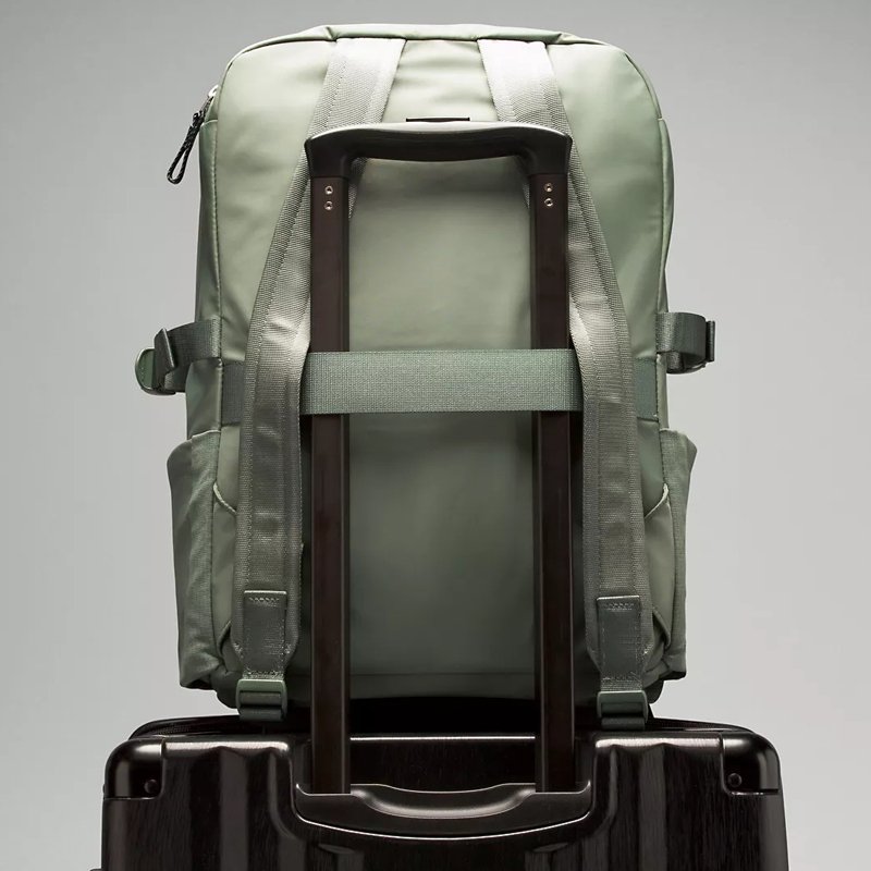 Original Brand Lulu Lemon Trendy Waterproof Anti-theft Computer Lululemona Backpack Laptop Men Smart Business Laptop Backpack